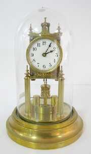 Gustav Becker Rotary Pendulum Anniversary Clock