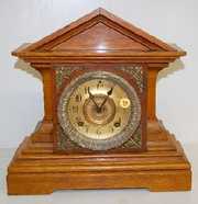 Oak Ansonia Ramsey Cabinet Clock