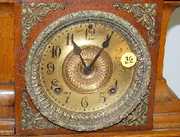 Oak Ansonia Ramsey Cabinet Clock