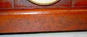 Seth Thomas Adamantine Mantle Clock w/Lions Heads