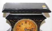 Ansonia Rosalind Enameled Iron Case Clock