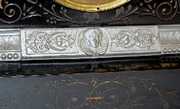 Ansonia Rosalind Enameled Iron Case Clock