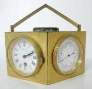Spaulding & Co. Clock/Barometer