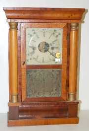 Chauncey Jerome Column Cottage Clock