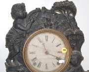 American Clock Co. Iron Front Clock