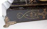 Ansonia Venice Enameled Iron Clock