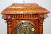 Oak Ingraham Cabinet Clock