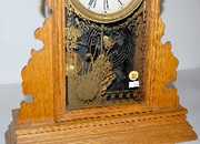 Welch No.3 Oak Mantle Clock