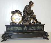 Japy Freres French Statue Clock