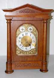 Junghans Mahogany Chime Clock