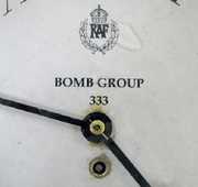 RAF Bomb Group 333 Gallery Clock