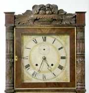 Eli Terry Carved Shelf Clock