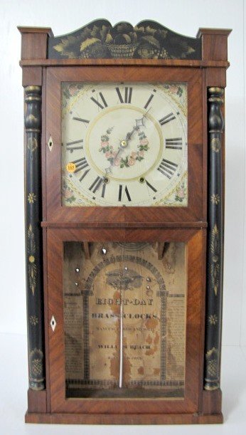 William Beach 8 Day Shelf Clock