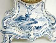 Royal Bonn Delft Mantle Clock