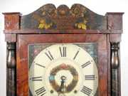 B.A. Upson Stenciled Shelf Clock