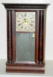 Birge & Fuller 8 Day Column Clock