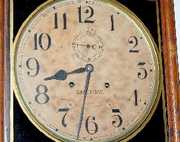Waterbury “Stork” 30 Day Hanging Clock