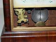 Walnut Veneer Ansonia Cottage Clock