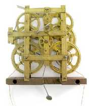 BM & Co. Brass Clock Movement