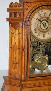 Walnut Gilbert “Altai” Mantle Clock