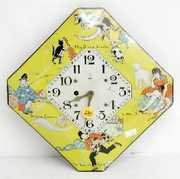 Tin Litho Nursery Rhyme Clock