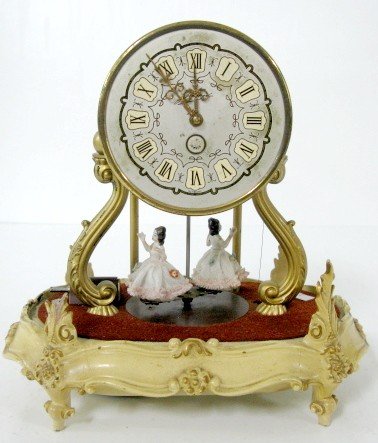 German Rotary Pendulum Anniversary Clock