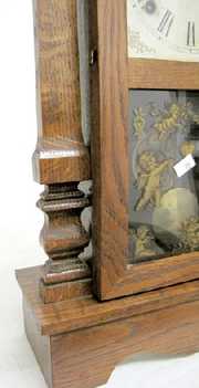 Oak Gilbert Cottage No.360 Mantle Clock