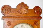 Oak Waterbury Waltham Hanging Clock