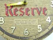 Calvert Whiskey Advertising Clock