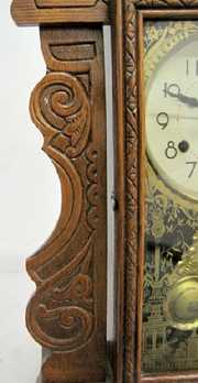 New Haven Merchants Line Mantle Clock