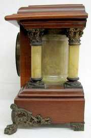 Seth Thomas Mantle Clock, Wood/Plastic