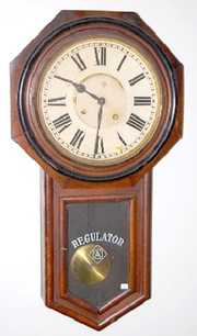 12″ Ansonia Long Drop Wall Clock