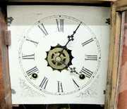 Waterbury Column Spring Mantle Clock
