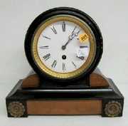 French Time Only Wood Cased Clock