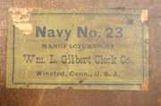 Gilbert “Navy #23” Kitchen Clock