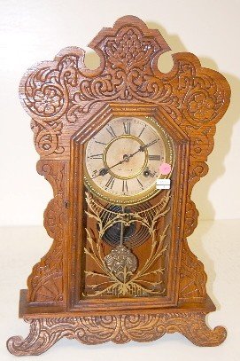 Waterbury Oak “Forum” Kitchen Clock