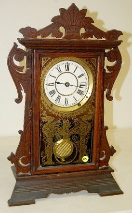 Seth Thomas Walnut “Unlisted 3” Mantle Clock