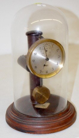 Poole B. O. Swinging Pendulum Dome Clock