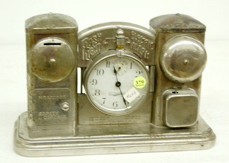 Darche Battery Operated Flashlight Alarm Clock