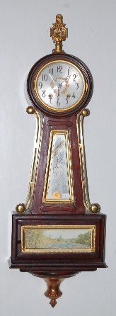 Time & Strike Banjo Clock