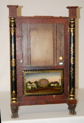 Miniature 1/2 Column Shelf Clock Case