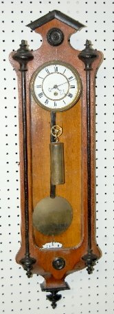 Miniature 1 Weight Vienna Regulator Clock