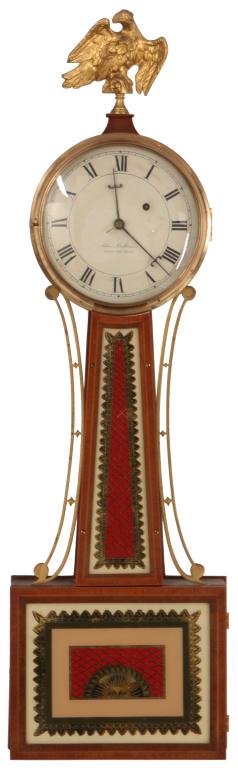 Elmer O. Stennes Banjo Clock