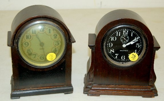 2 Dresser Clocks, Waltham, New Haven