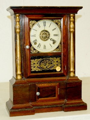Atkins Shelf Clock w/ Alarm, T & S w/Bell