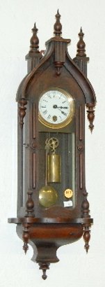 Miniature Vienna Regulator Clock, 1 Weight