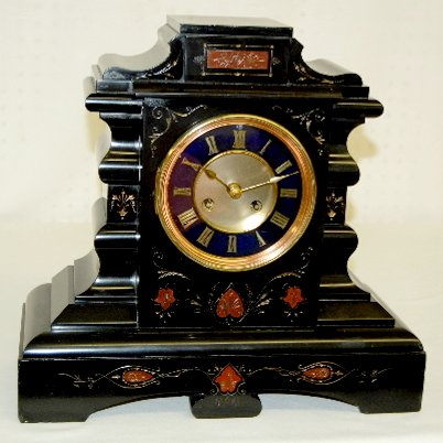 S. Marti French Slate Mantel Clock, T & S