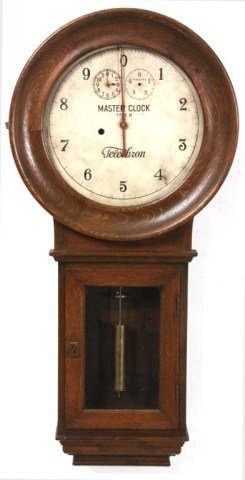 Telechron Type-B Oak Master Clock