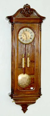 Vienna Regulator Walnut 2 Weight Wall Clock