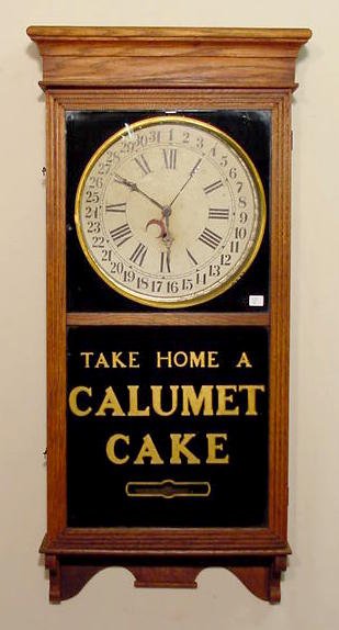 Calumet Cake Advertising Store Regulator